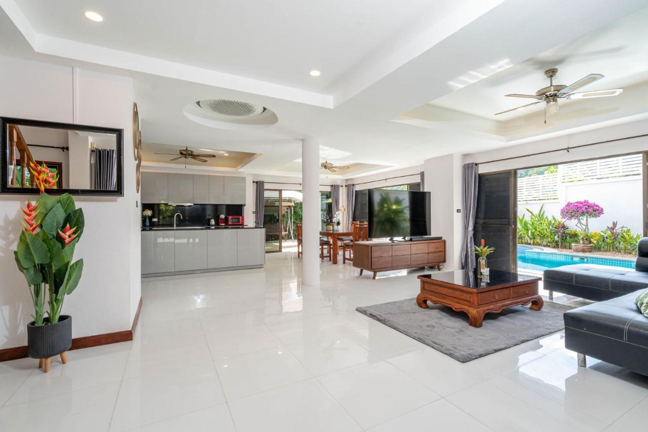 Villa Amaya, 2 Story Tropical Oasis With Green Hills View & Pool, Strand Kamala Exterior foto