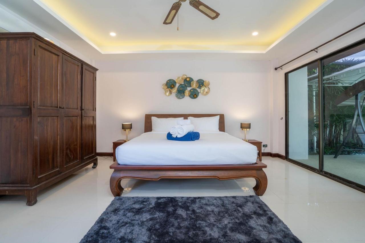 Villa Amaya, 2 Story Tropical Oasis With Green Hills View & Pool, Strand Kamala Exterior foto