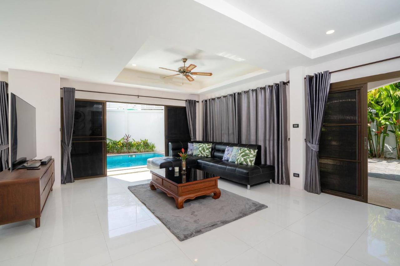 Villa Amaya, 2 Story Tropical Oasis With Green Hills View & Pool, Strand Kamala Exterior foto