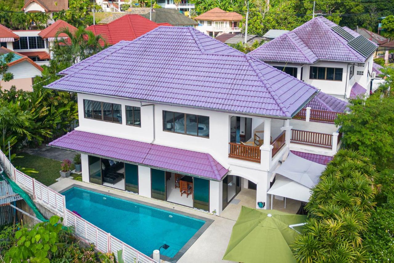 Villa Amaya, 2 Story Tropical Oasis With Green Hills View & Pool, Strand Kamala Exterior foto