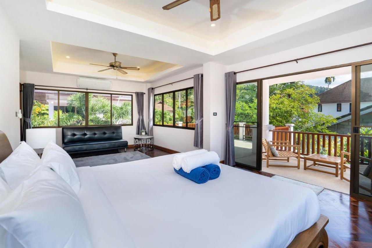 Villa Amaya, 2 Story Tropical Oasis With Green Hills View & Pool, Strand Kamala Exterior foto