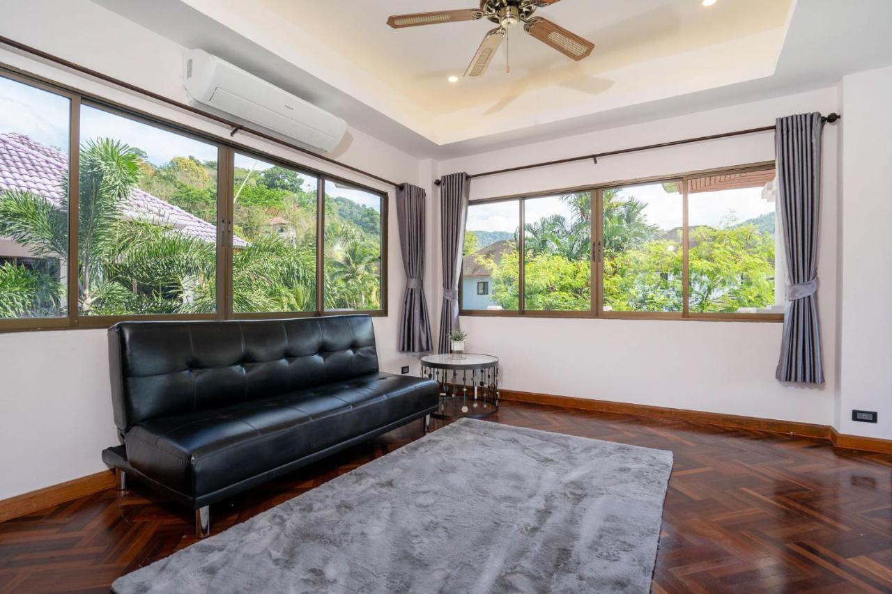 Villa Amaya, 2 Story Tropical Oasis With Green Hills View & Pool, Strand Kamala Exterior foto