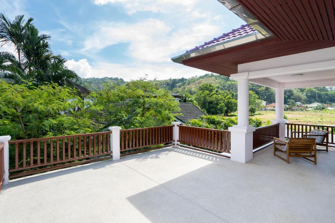 Villa Amaya, 2 Story Tropical Oasis With Green Hills View & Pool, Strand Kamala Exterior foto
